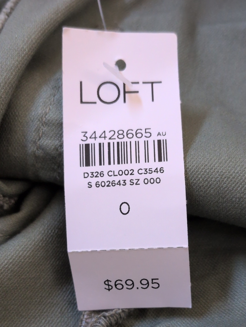Loft Utility Ankle Pants in Twill 0 - Picture 16 of 16